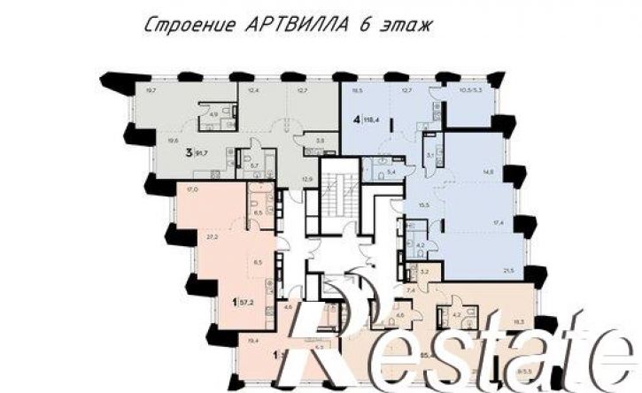4-комн квартира в новом доме улица Богданова, 33,  д. 33