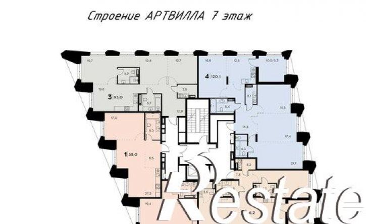 3-комн квартира в новом доме улица Богданова, 33,  д. 33