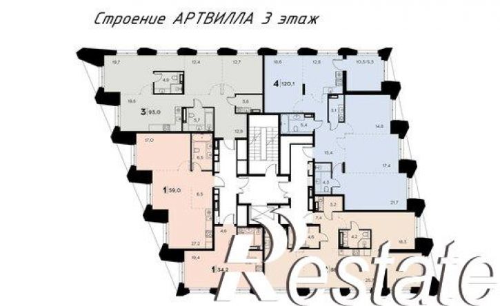 3-комн квартира в новом доме улица Богданова, 33,  д. 33